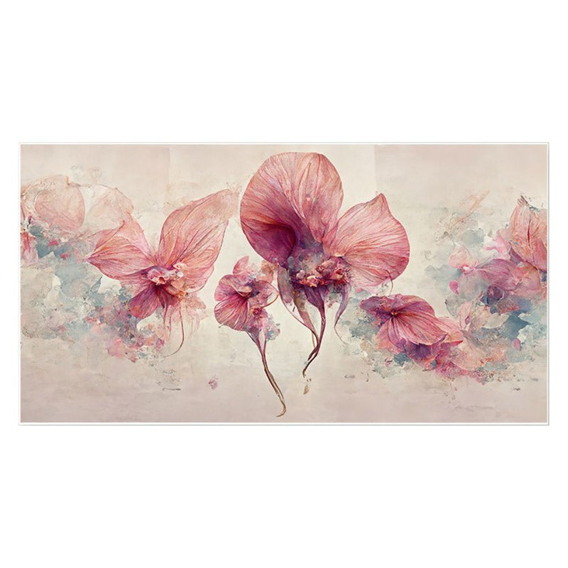 Orchid Chroma Floral Canvas Wall Painting media 3