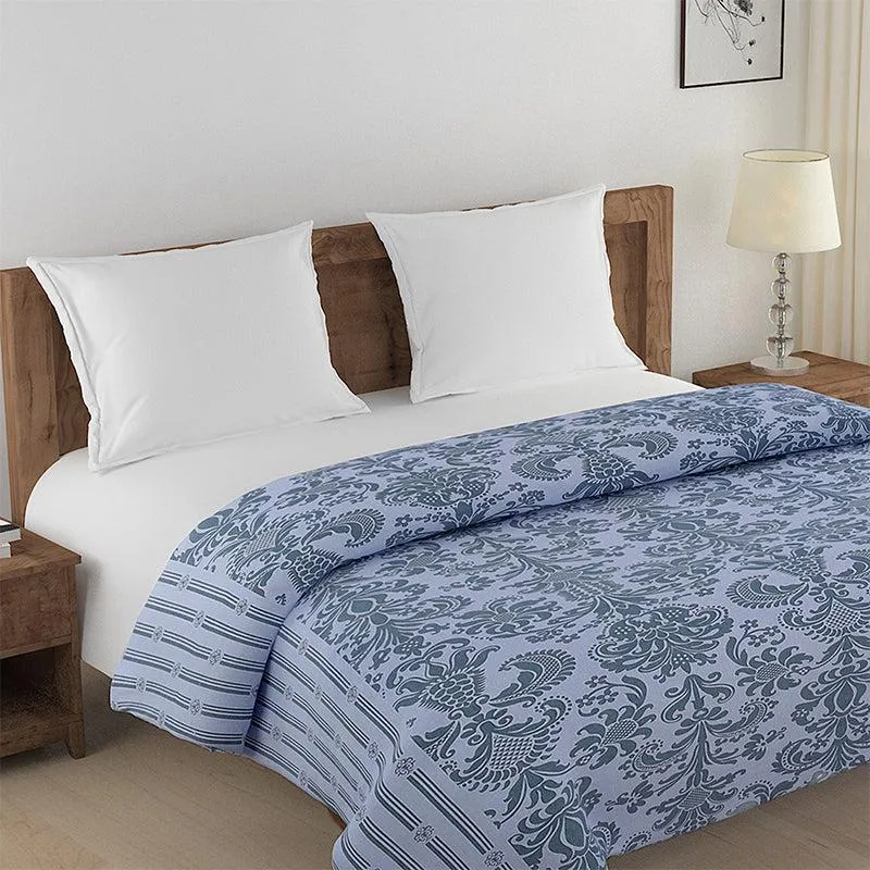 Swayam Oliver Floral Cotton Comforter - 150 GSM media 1