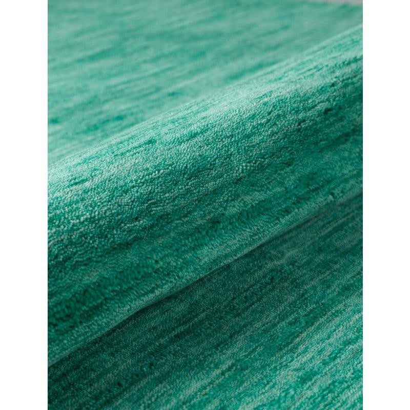Aylin Hand Woven Wool Rug - Cobalt Green media 6