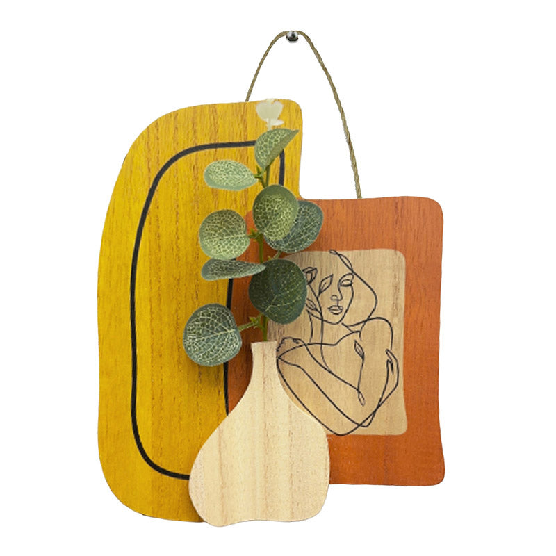 Feminine Beauty Abstract MDF Wall Accent media 5