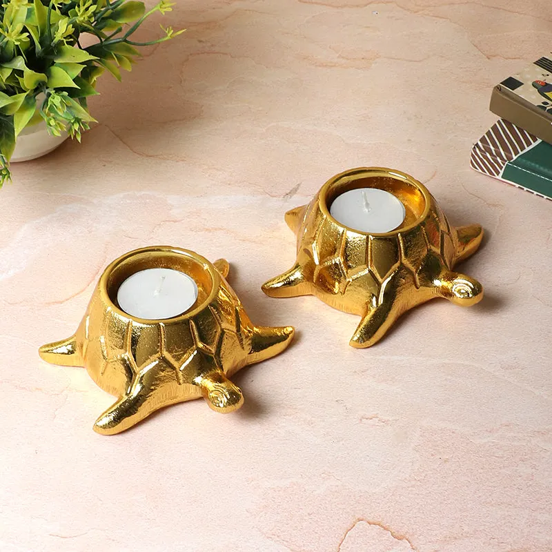 Tortoise Tea Light Holder - Set Of Two media 6