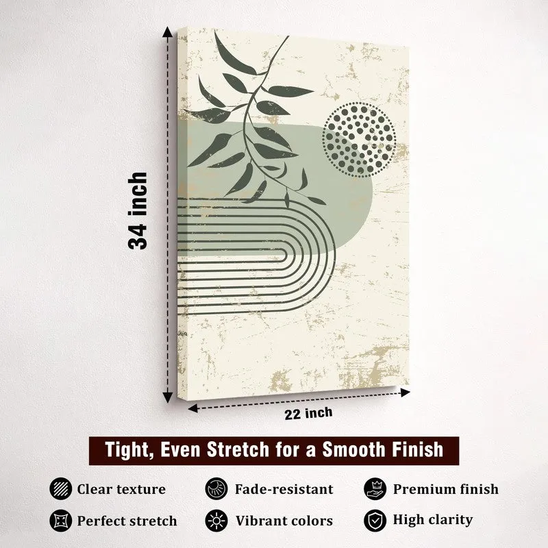 Angular Floral Canvas Wall Art media 10
