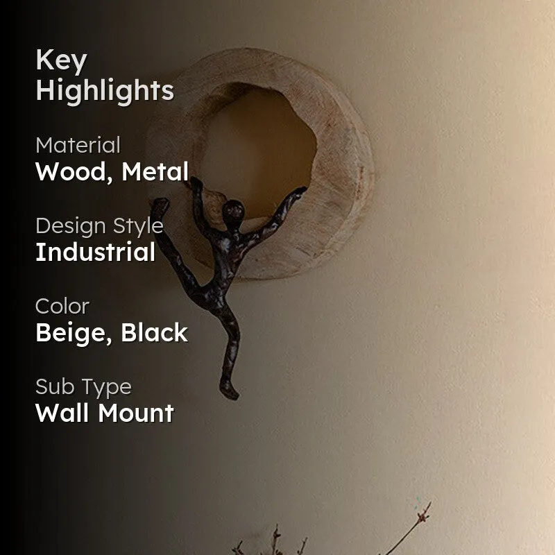 Rise Wood & Metal Wall Decor media 2