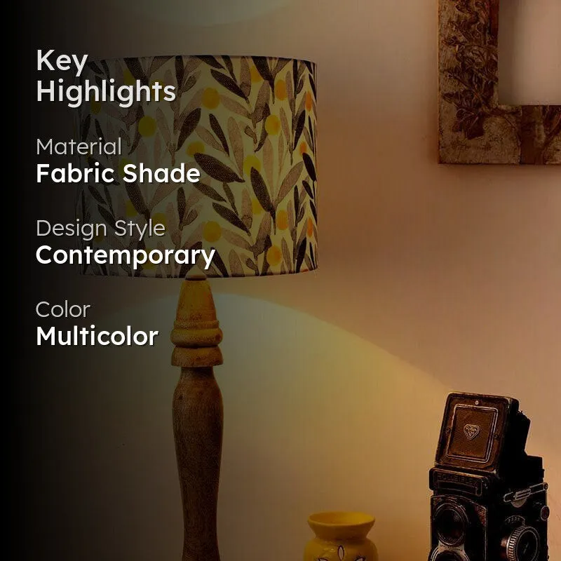 Mini Marigold Fabric Table Lamp - Multicolor media 2