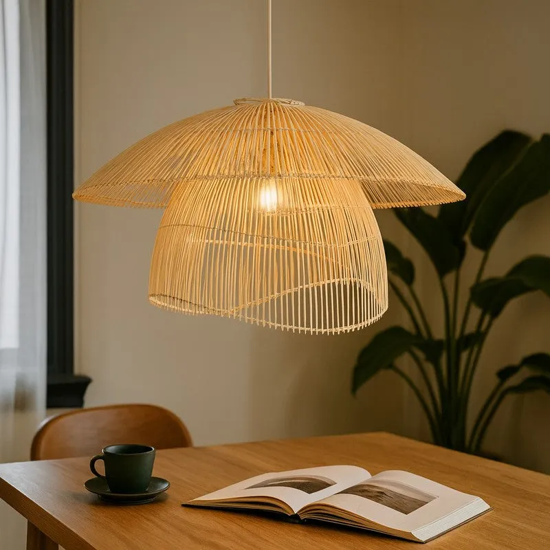 Loomara Wooden Ceiling Lamp media 4