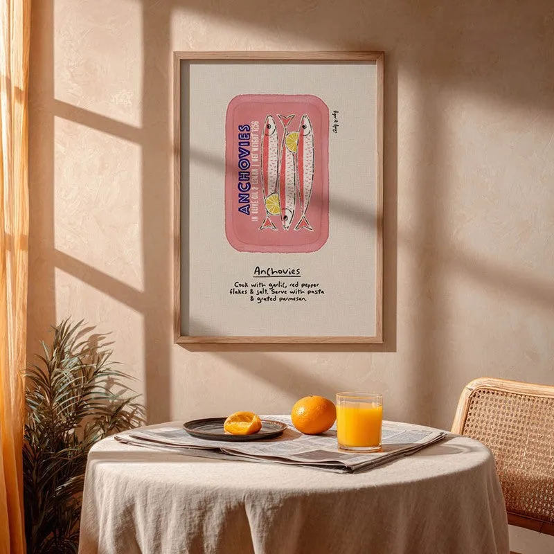 Flavorline Archival Canvas Wall Art - Brown media 4