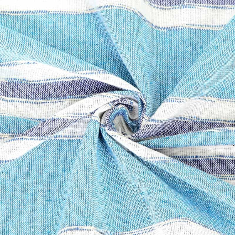 Parallel Stroke Bedcover - Blue media 3