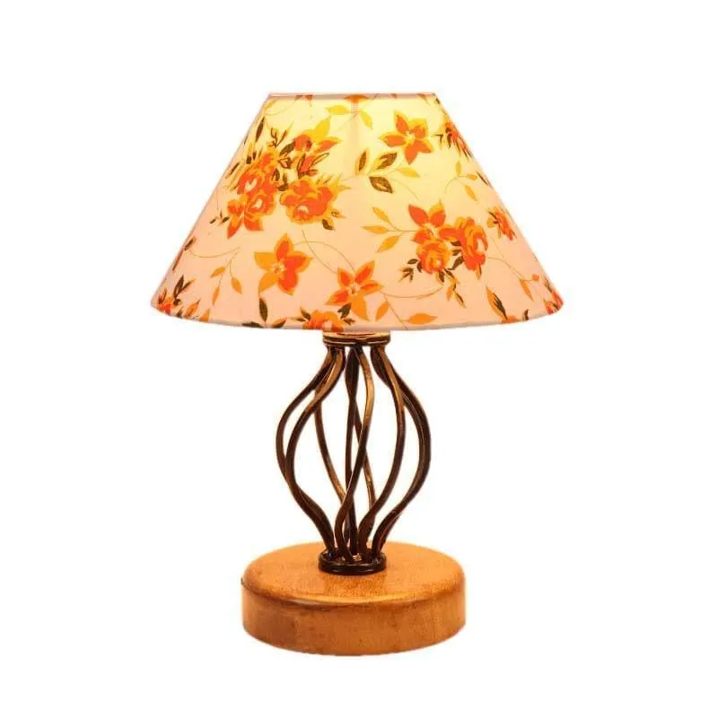 Papilon Decorative Fabric Table Lamp - Multicolor media 4