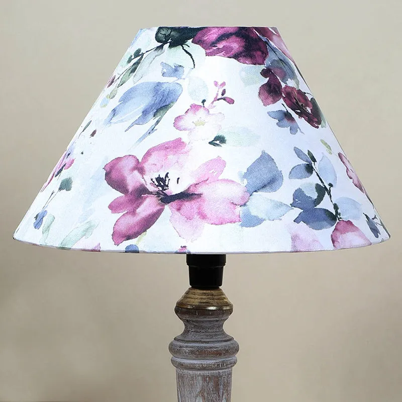 Lumikko Vale Printed Mango Wood Table Lamp - Multicolor media 3