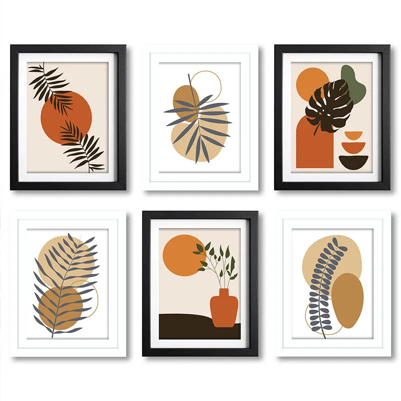 Modern Form III Wall Art With Frame - Set Of Six media 6