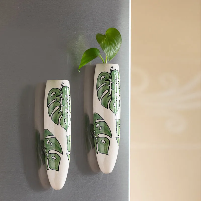 Fliora Ceramic Planter - Set Of Two media 1