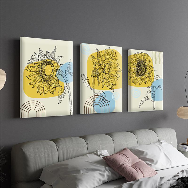 Sunflower Slay Wall Painting