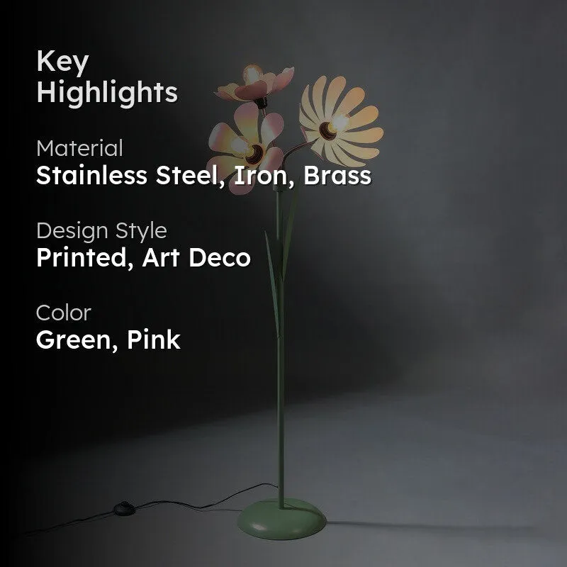 Fig Living Petal Bloom Floor Lamp media 2