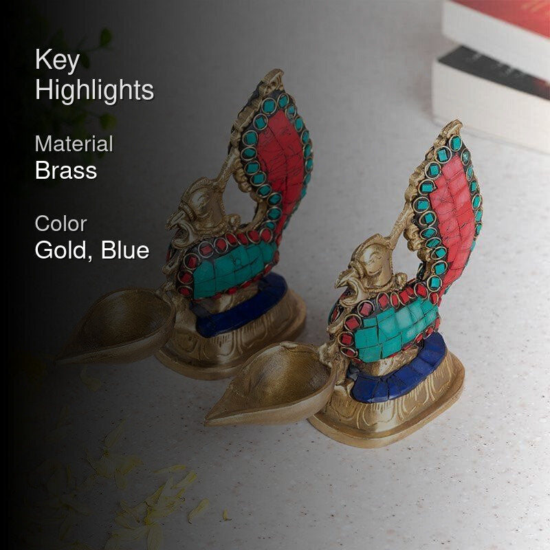 Mayoor Mukh Diya - Set Of Two media 2