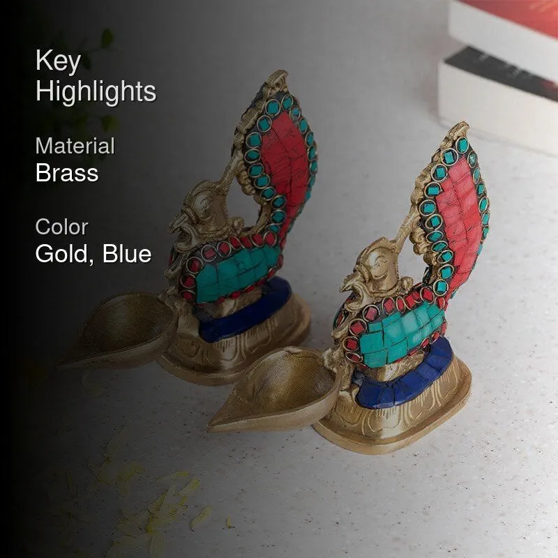 Mayoor Mukh Diya - Set Of Two media 2