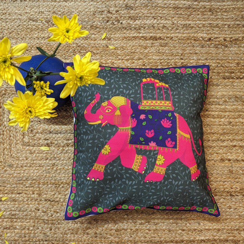 Regal Tusker Cushion Cover