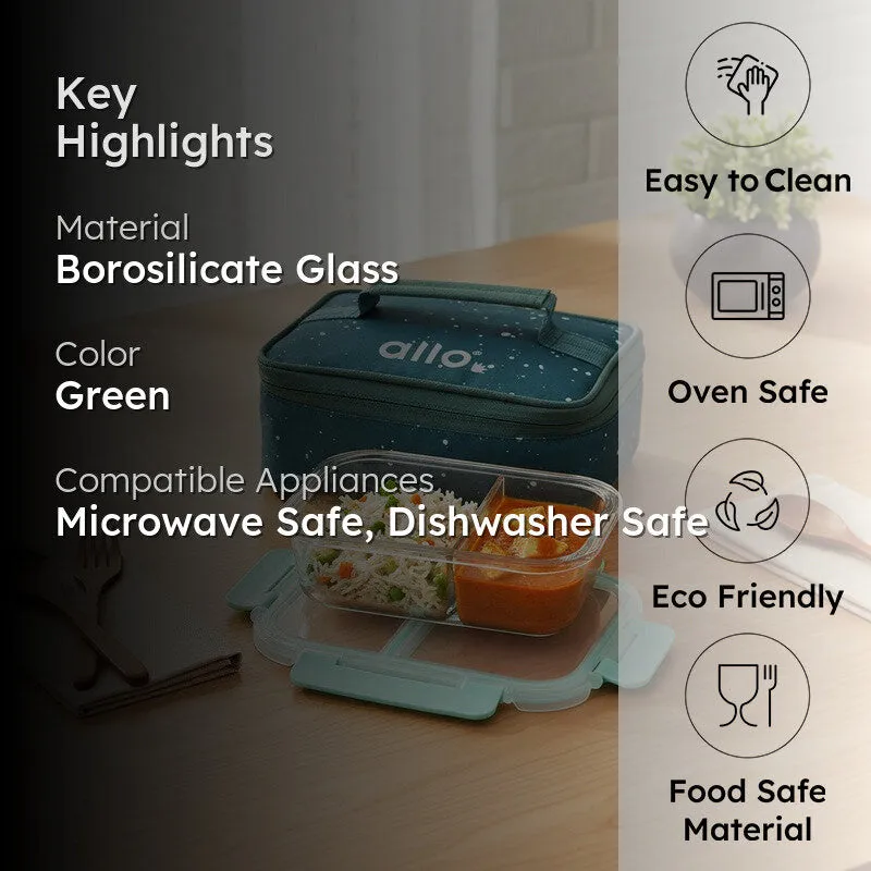 Paknorx Leak Proof Glass Lunch Box - 580 ML media 2
