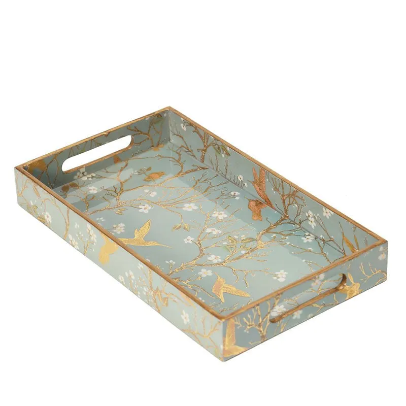 Sterling Flight Enamel Coated Serving Tray (Grey) - Set Of Three media 5