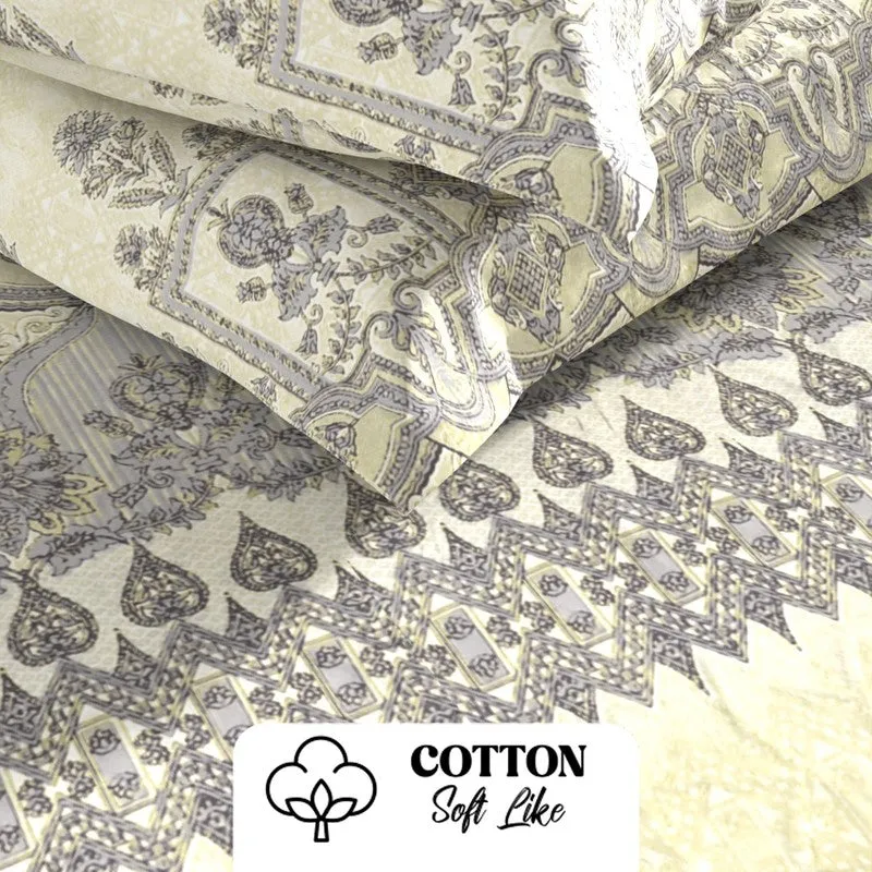 Wyril Bedsheet (Yellow) - 115 GSM media 5