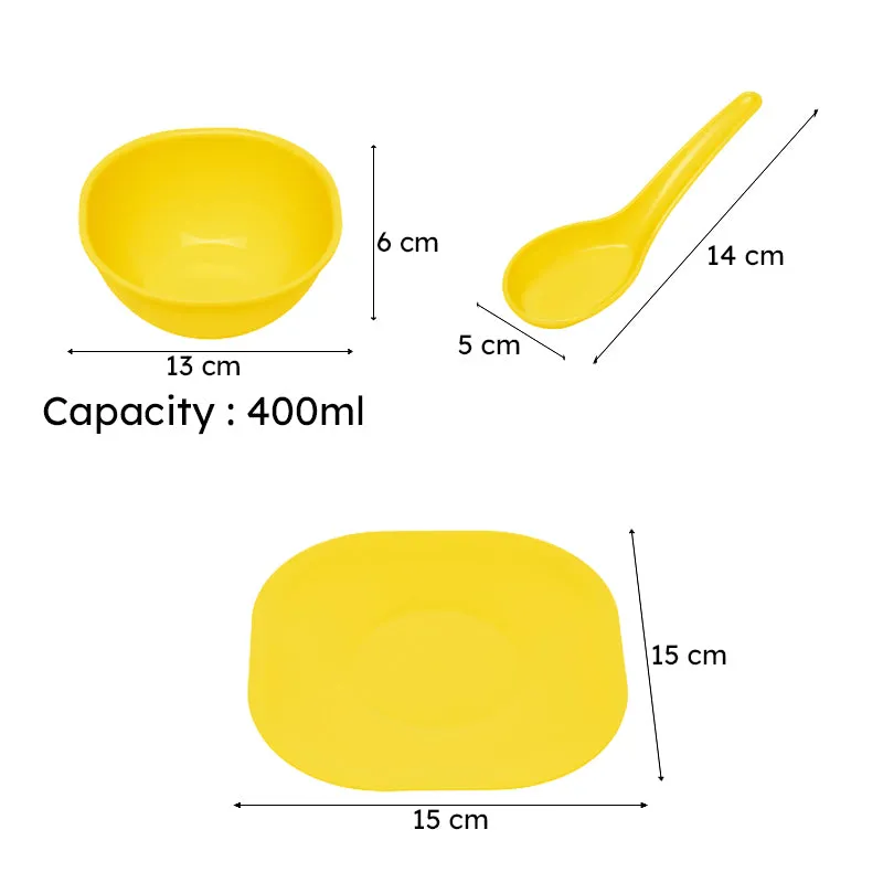 Cesar 400 ml Soup Bowl (Yellow) - Eighteen Piece Set media 8