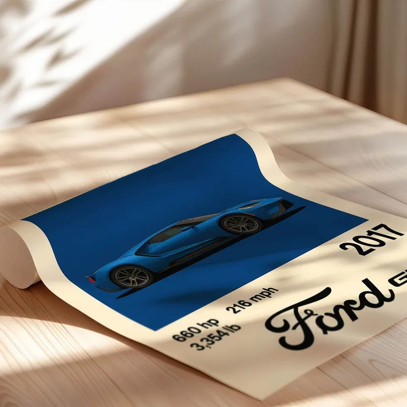 Ford GT Legacy Wall Poster media 5