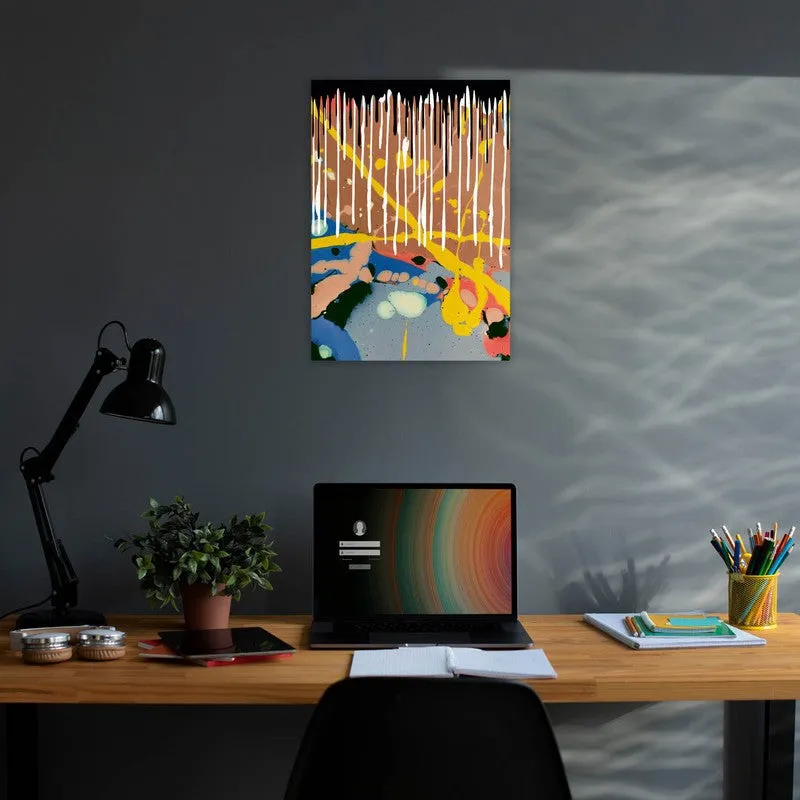 Vibrant Cascade Wall Poster media 3