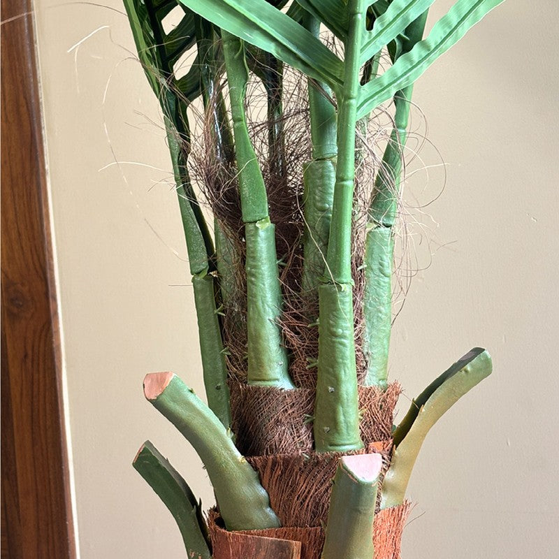 Areca Palm Artificial Plant With Black Plastic Pot - 170 cm (5.6 ft) media 6