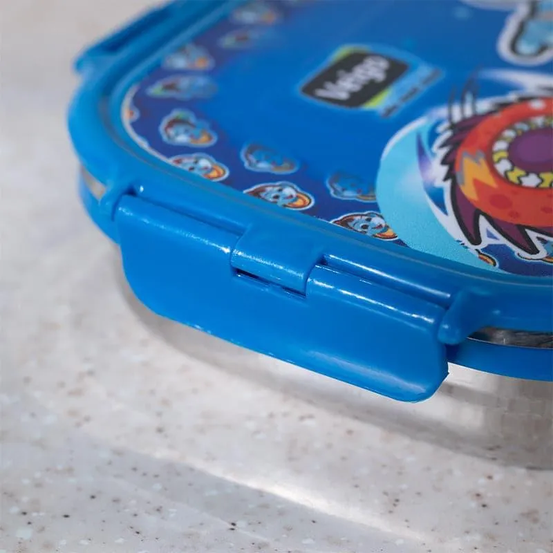 Naughty Kanha Blue Lunch Box (775/150 mL) - Two Piece Set media 5