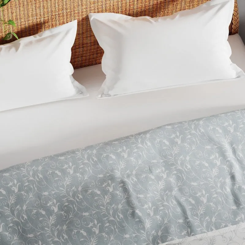 Brinor Cotton Dohar - Grey,White media 5