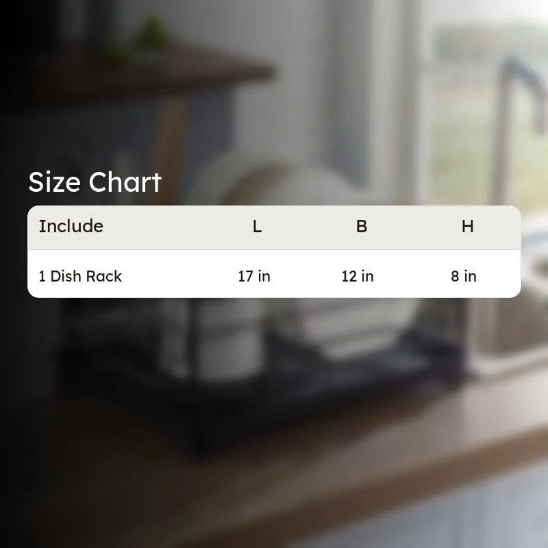 Chore Mate Dish Rack - Black media 11
