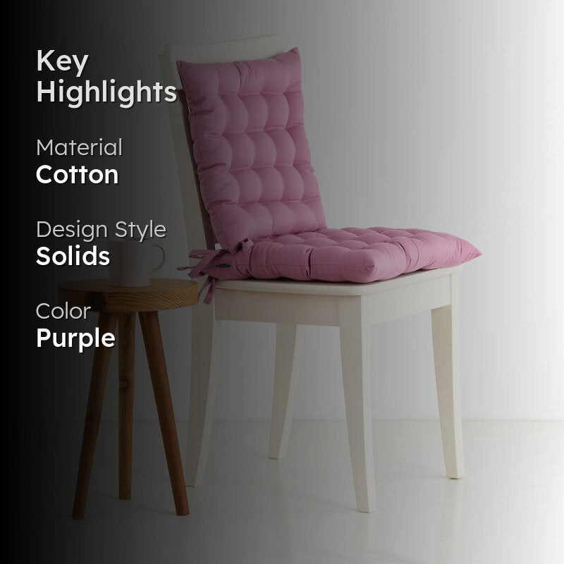 Savra Chair Pad (Purple) - Set Of Two media 2