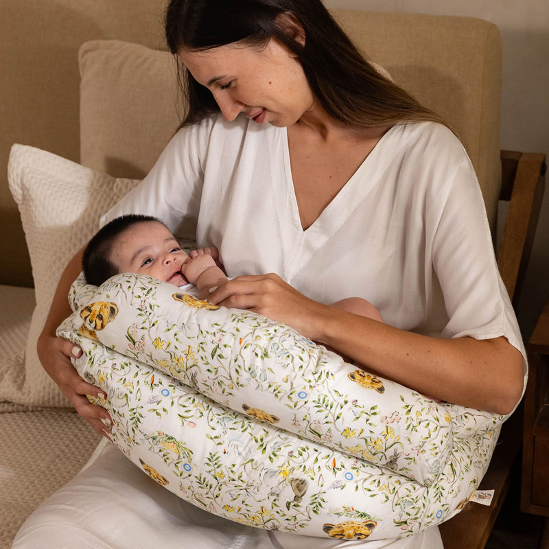 Pounce & Snuggle Feeding Pillow with Removable Extra Pillow media 5