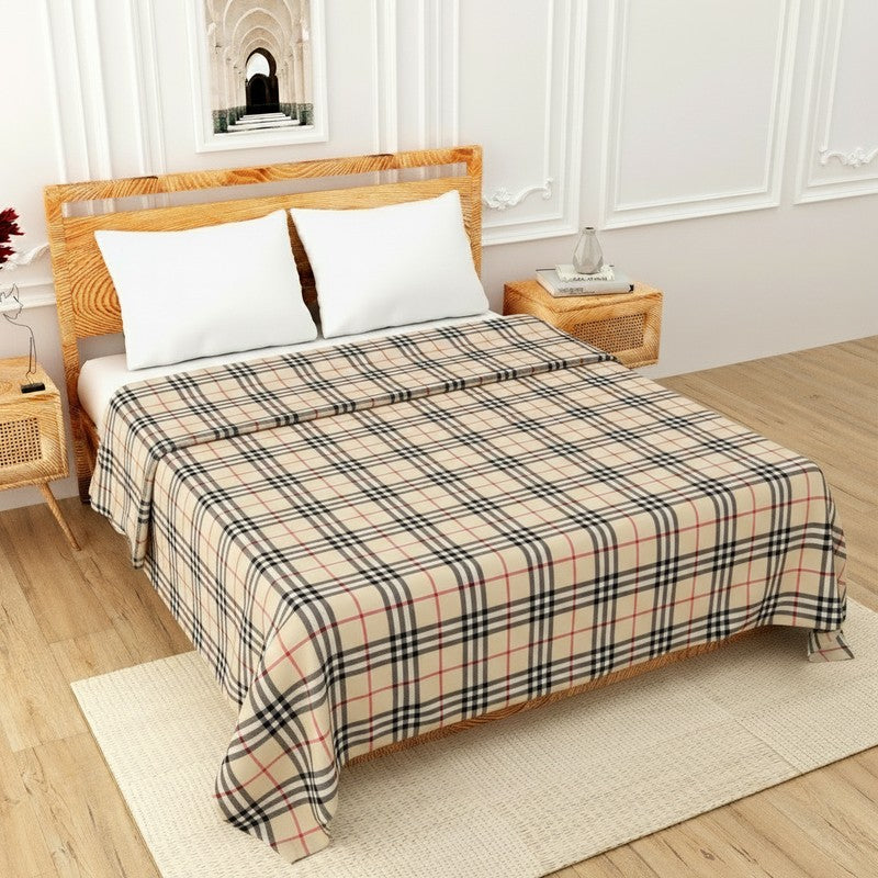 SoftWeave Plaid Dohar - 170 GSM