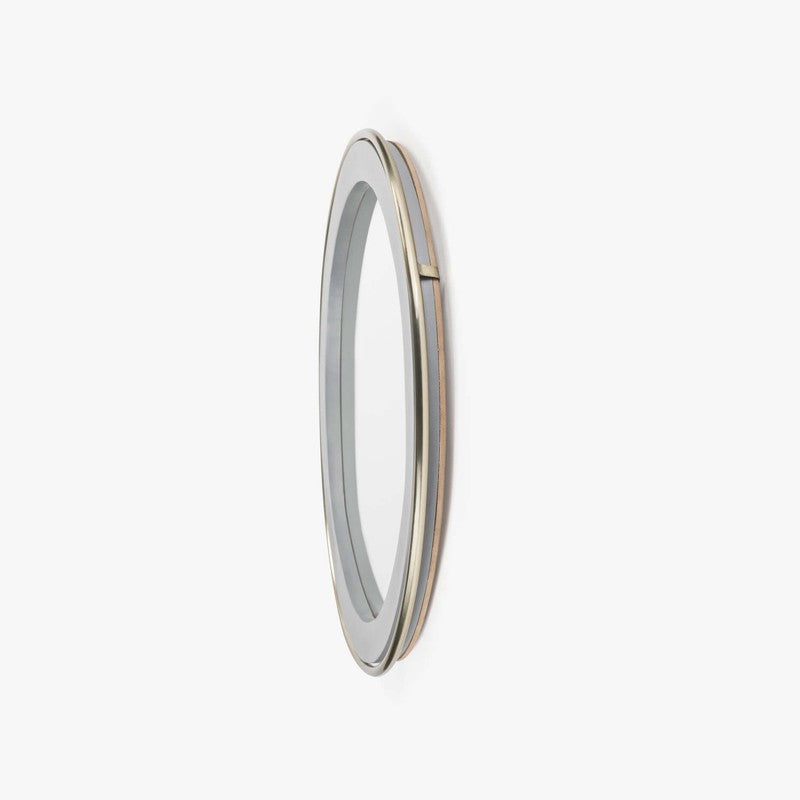 Orange Tree Tosi Round Wall Mirror - Gold,Silver media 8