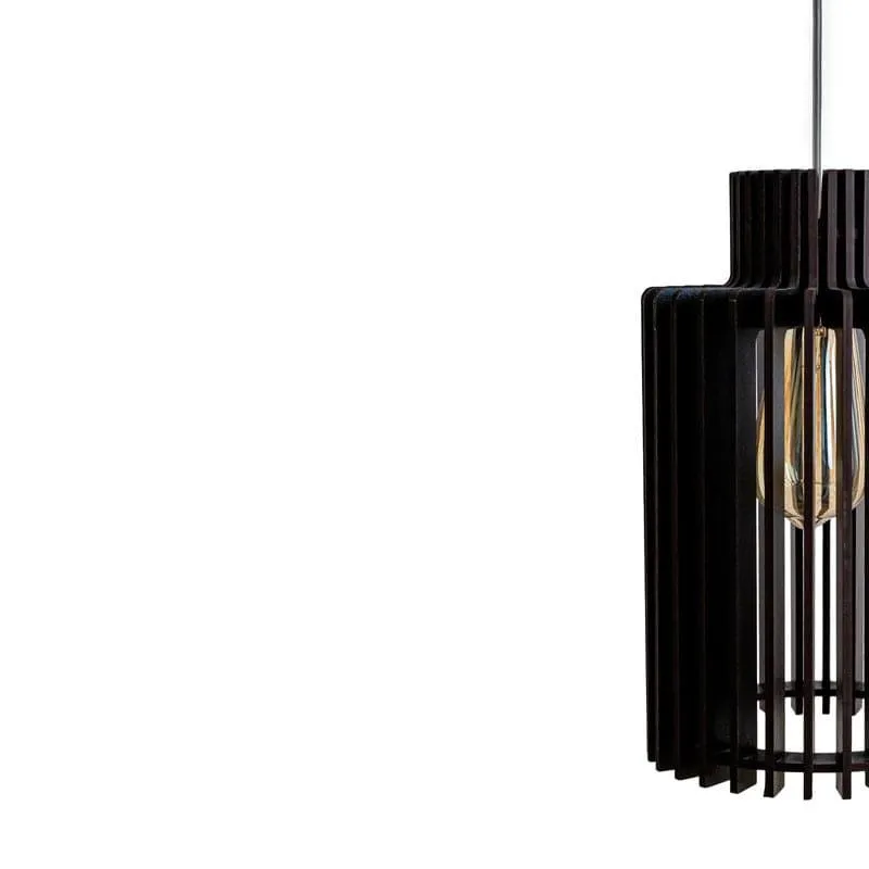 Hayate Wooden Ceiling Lamp media 5
