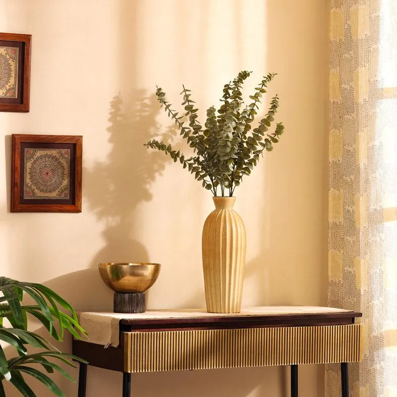 Artificial Realistic Eucalyptus Stick - Set Of Three media 5