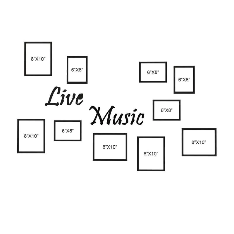Life Symphony Photo Frame - Set Of Ten media 4