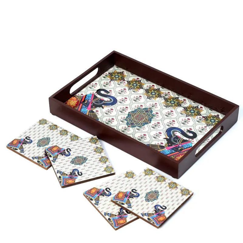 Mughal Serenade Serving Tray media 3