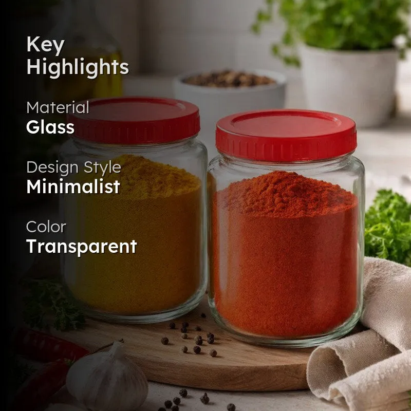 ClearVault Glass Jar (1000 mL Each) - Set Of Two media 2