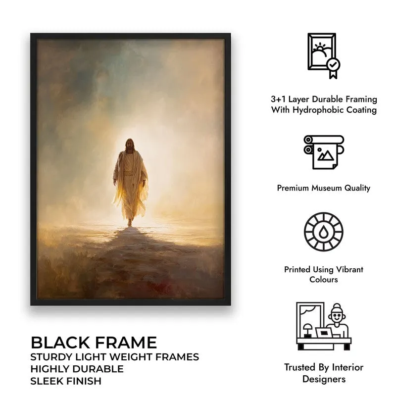 Path of Faith Archival Paper Wall Painting With Black Frame media 7