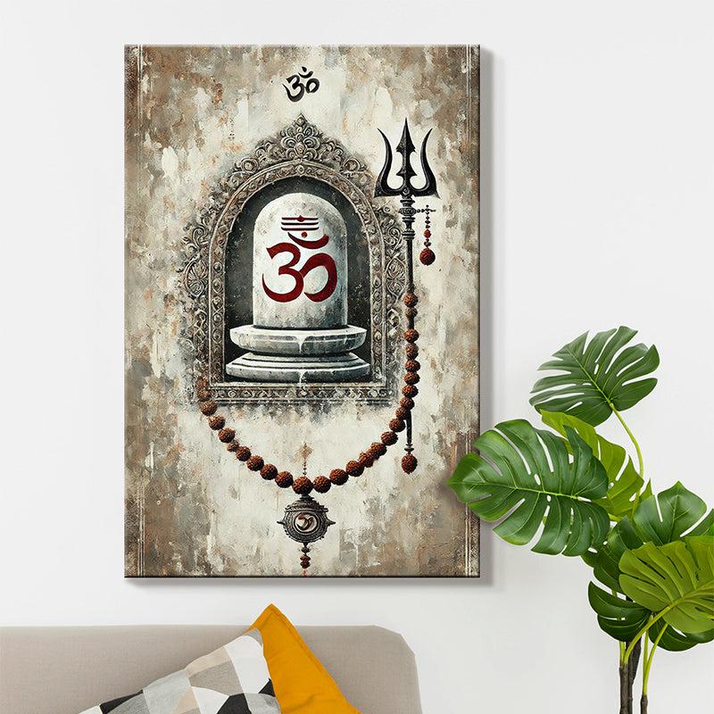Echoes Of Aum Wall Painting