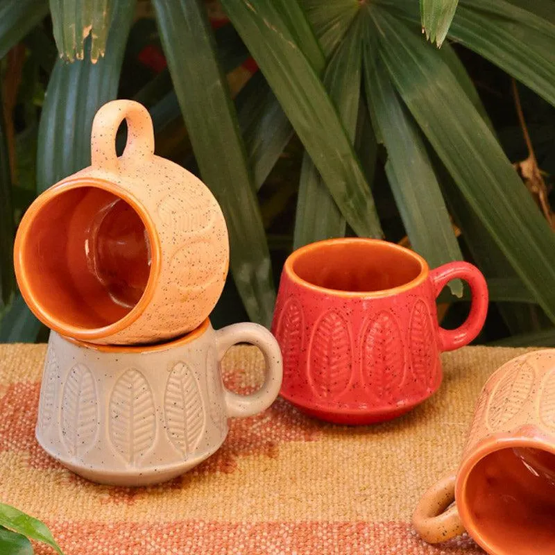 Bergo Ceramic Tea Cup (200 mL Each) - Set of Six media 4