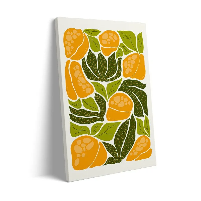 Sunlit Botanic Blooms Wall Art - Black Frame media 4