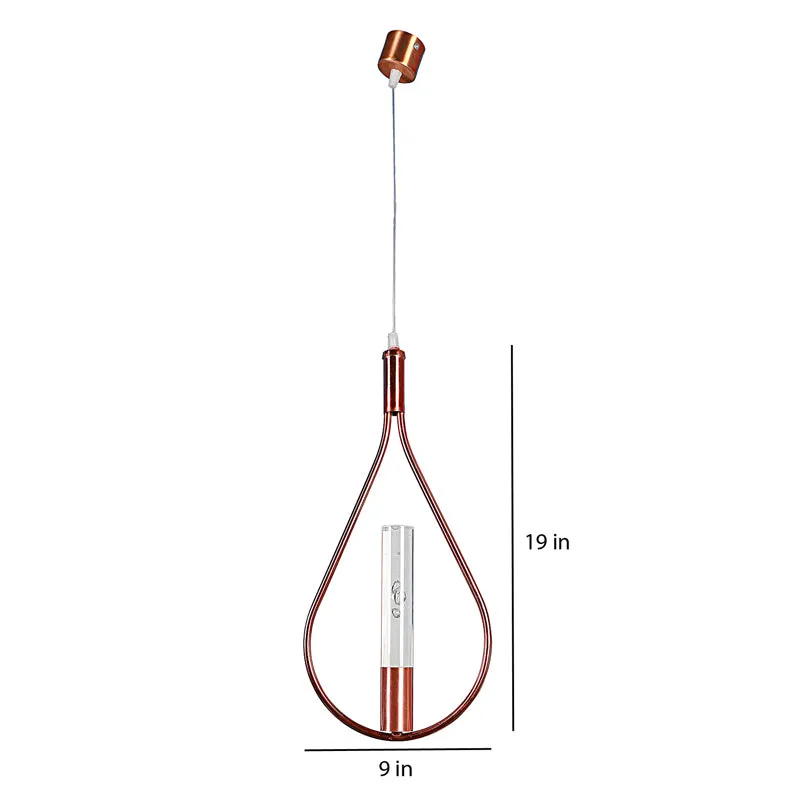 Curvira Iron Ceiling Lamp media 8