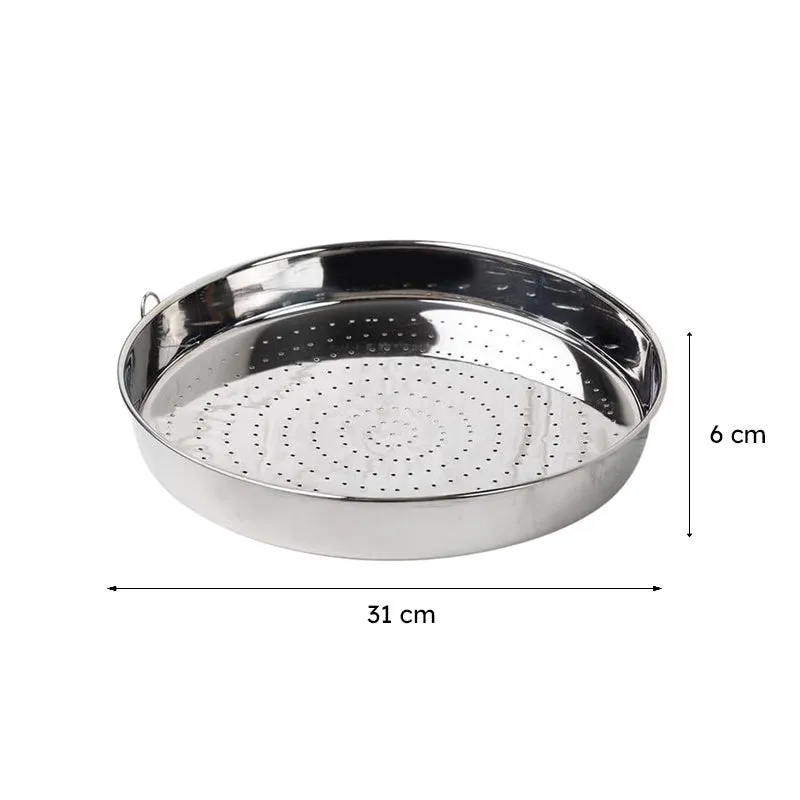 Premium Stainless Steel Strainer - 30 CM | Dishwasher Safe media 8