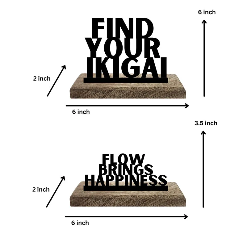 Ikigai Flow Showpiece - Set Of Two media 5