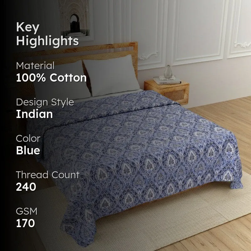 Soft Meadow Cotton Dohar- 240 TC media 2