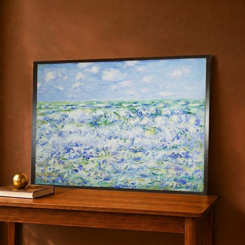 Mare Agitato Canvas Wall Painting - 20 x 16 Inches