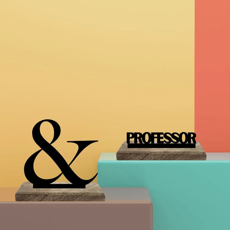 Professor Showpiece - Set Of Two media 1