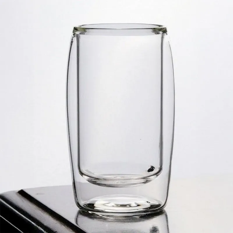 Frosted Clear Drinking Glass(160 mL) - Set Of Four media 4